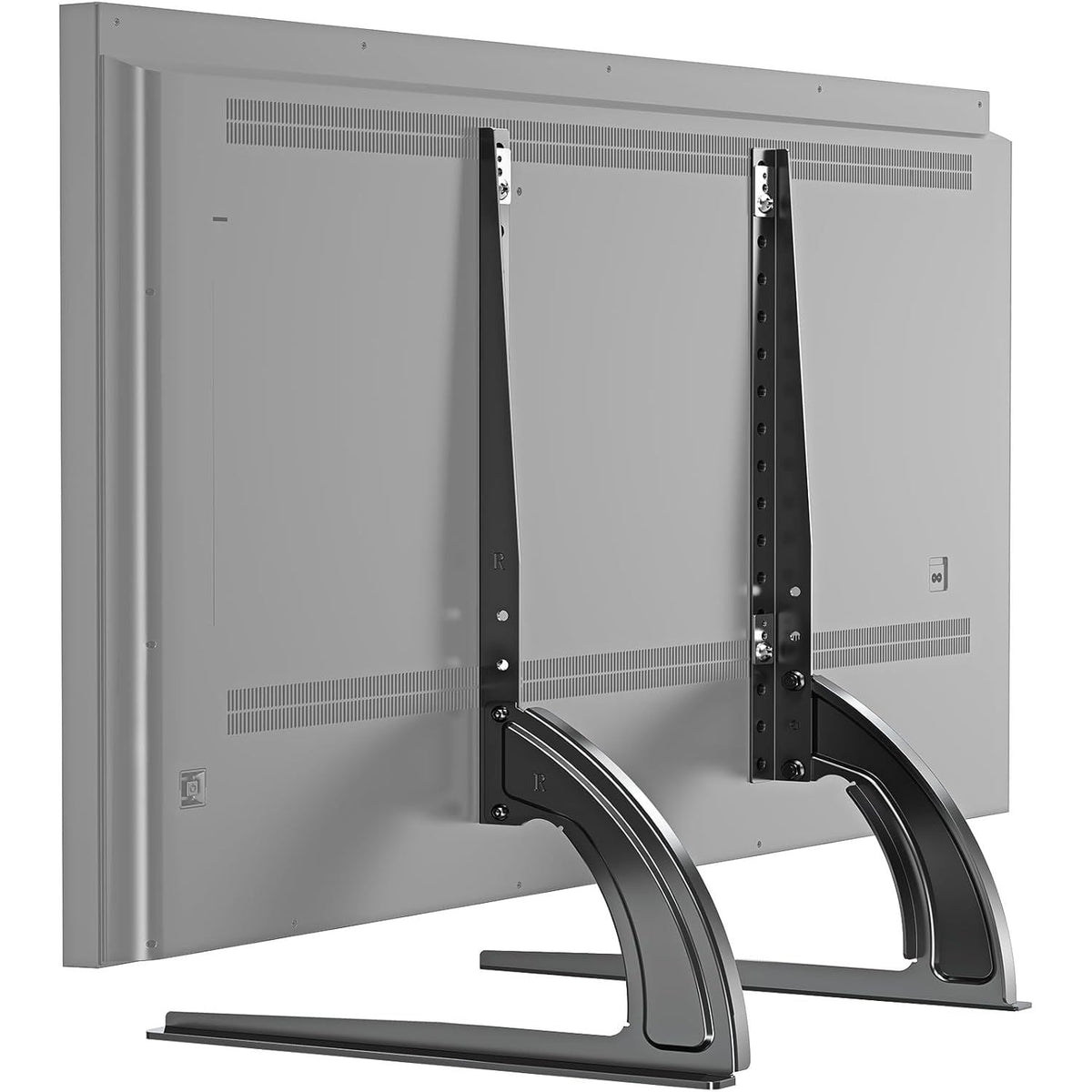 TV Stand Base Universal 27-55 Inch Height Adjustable Tabletop Pedestal ELIVED