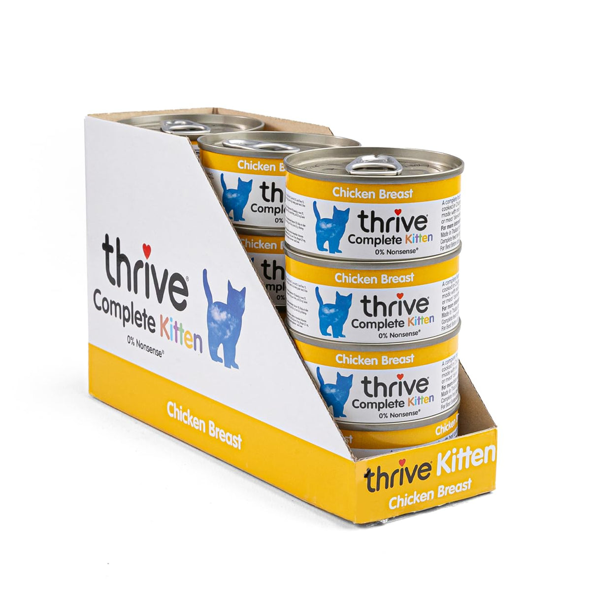 Thrive Complete Tuna with Salmon Wet Cat Food Cans – Adult & Senior – 6 x 75g