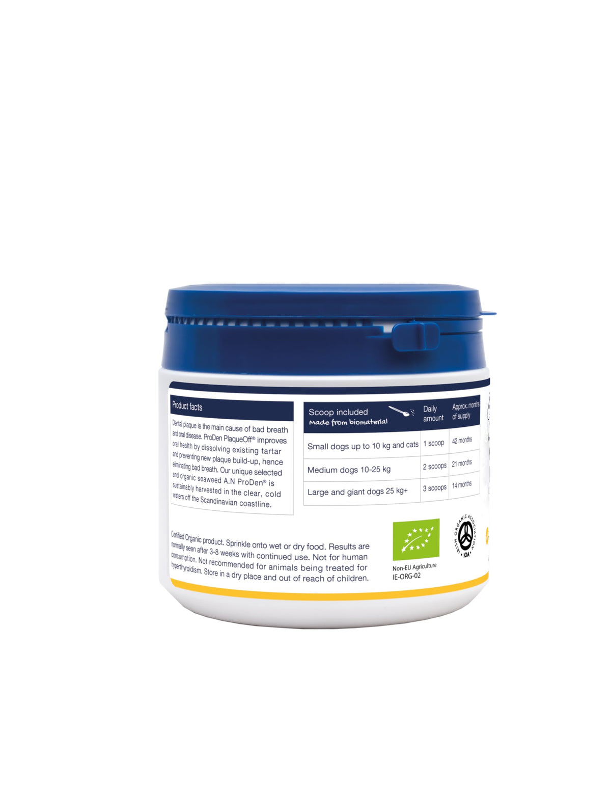 ProDen PlaqueOff 180g Powder for Dogs - VOHC Accepted 18-Month Supply