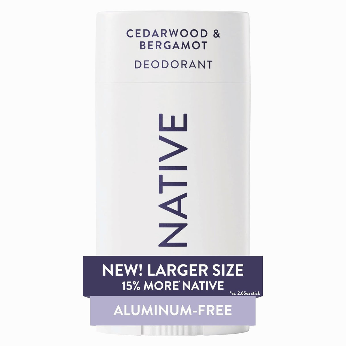 Native Aluminum-Free Deodorant for Women & Men, Coconut & Vanilla, 2.65oz