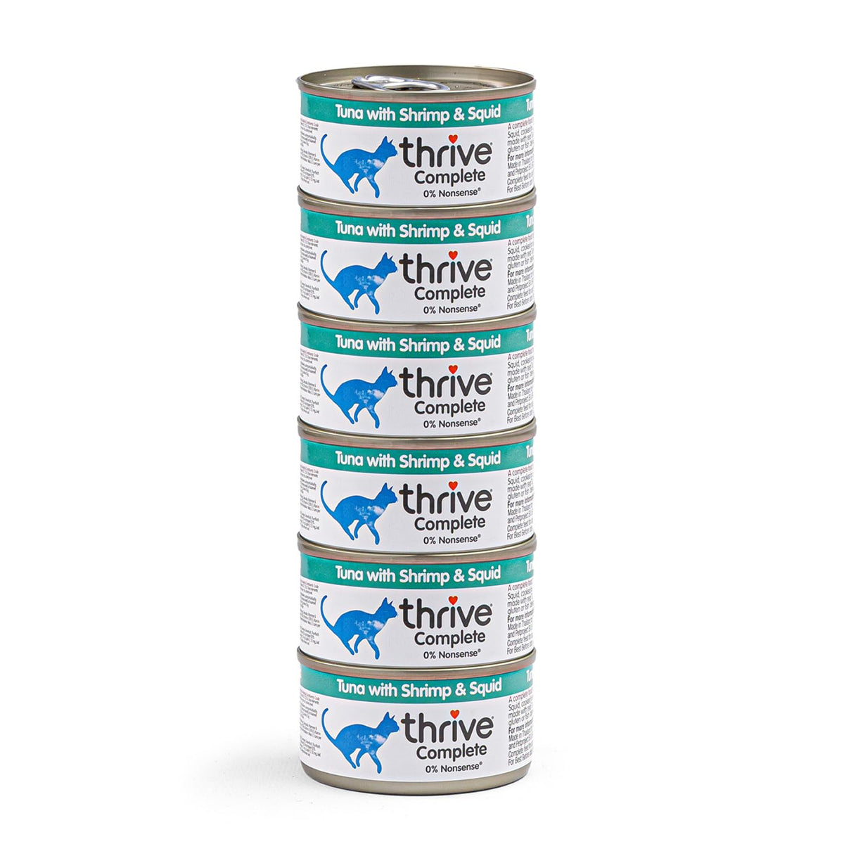 Thrive Complete Tuna with Salmon Wet Cat Food Cans – Adult & Senior – 6 x 75g