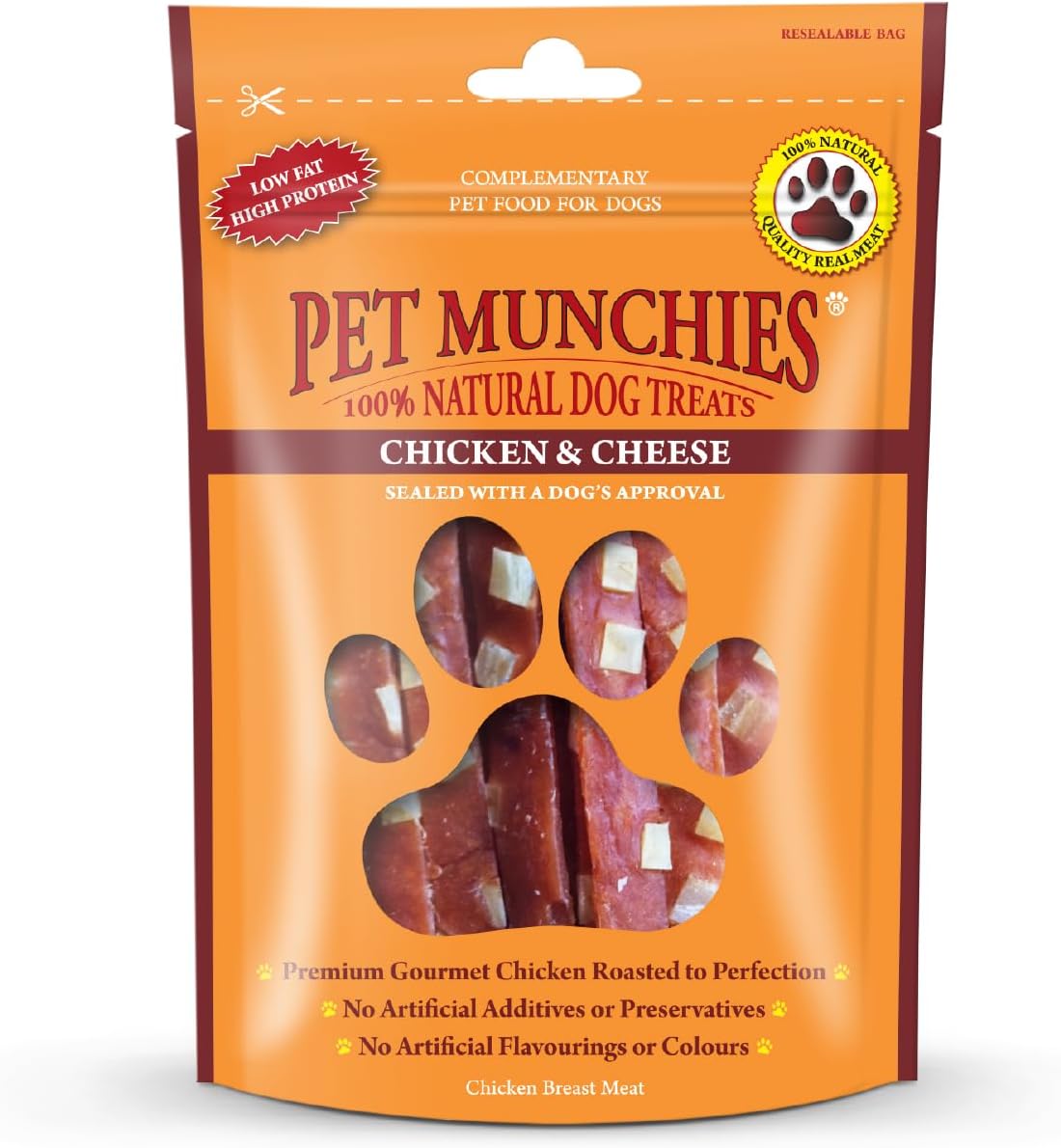 Pet Munchies Venison & Beef Liver Dog Training Treats, Grain Free Tasty Bites with Natural Real Meat, Low in Fat 50g