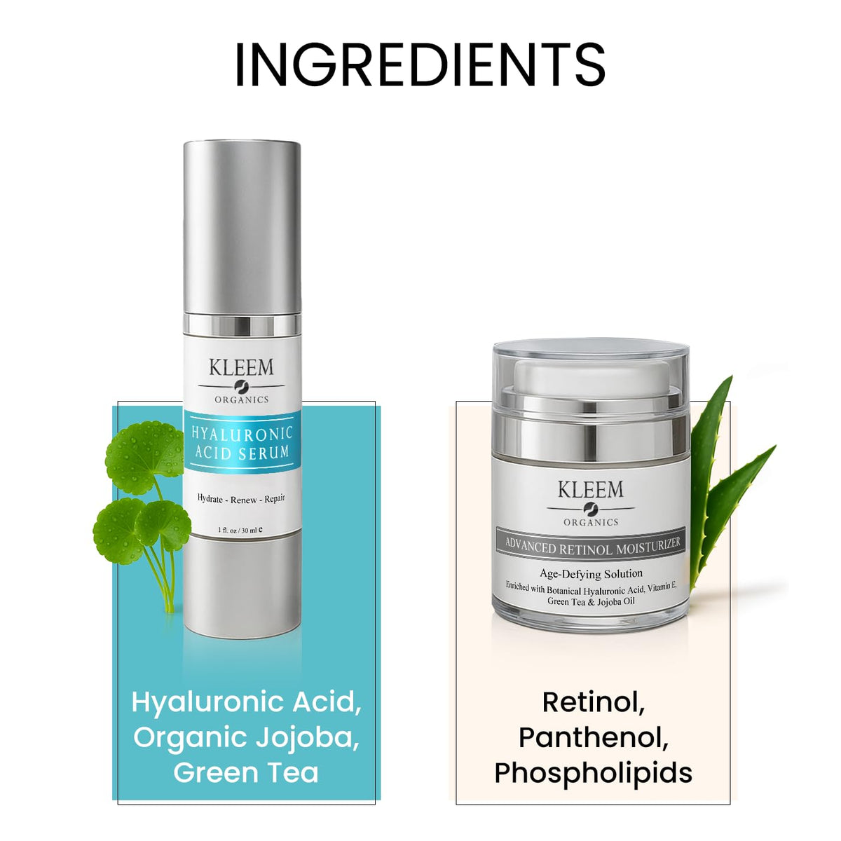 Kleem Organics Pro Collagen Anti Wrinkle Retinol Cream for Face