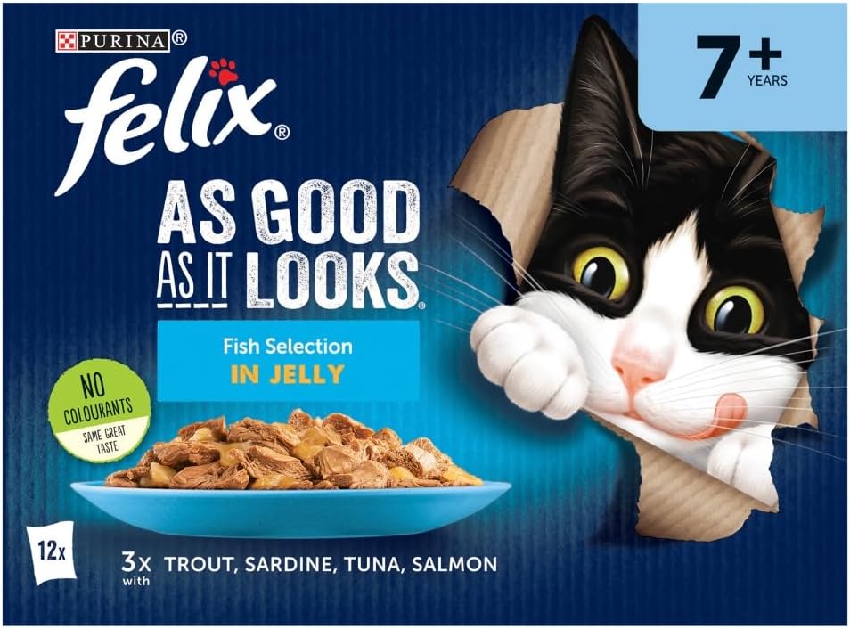 FELIX Doubly Delicious Countryside Selection in Jelly Wet Cat Food 40x85g