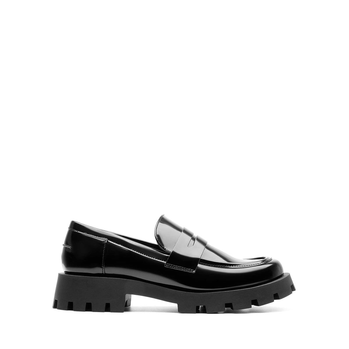DREAM PAIRS Women's Loafers Lug Sole Slip On