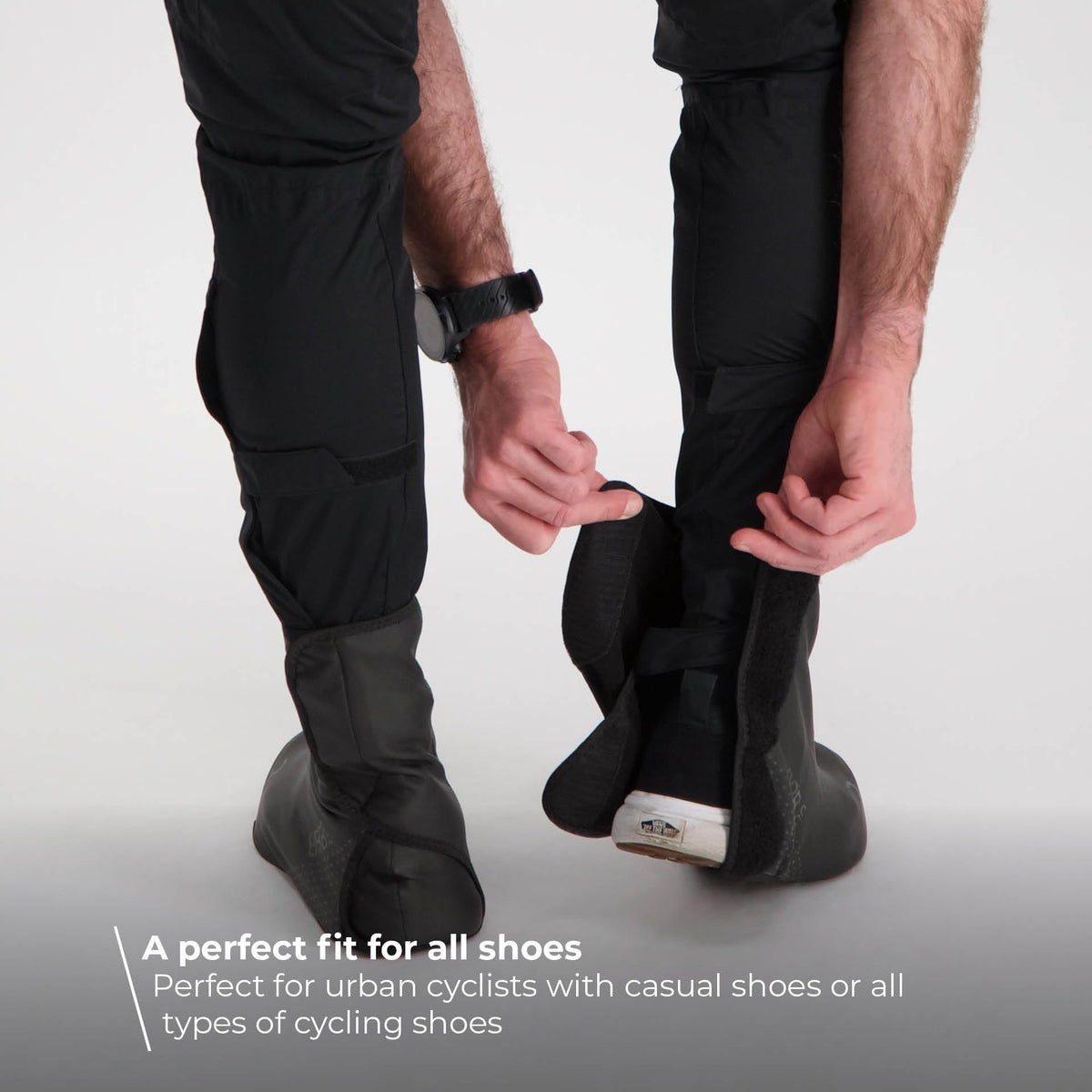 BBB Men's MultiFlex HV Cycling Shoe Covers