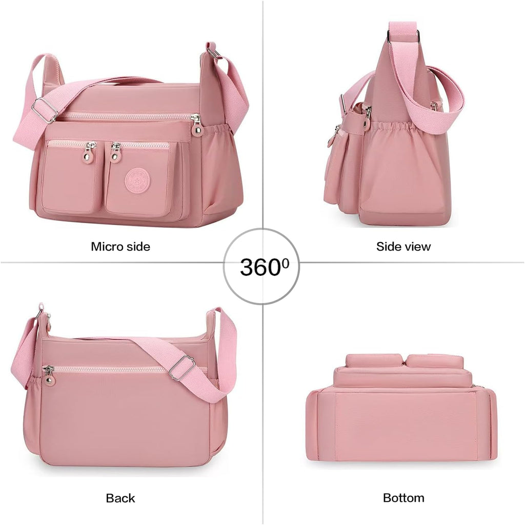 Crossbody Bags for Women Shoulder Handbag Roomy Multiple Pockets Bag Ladies Crossbody