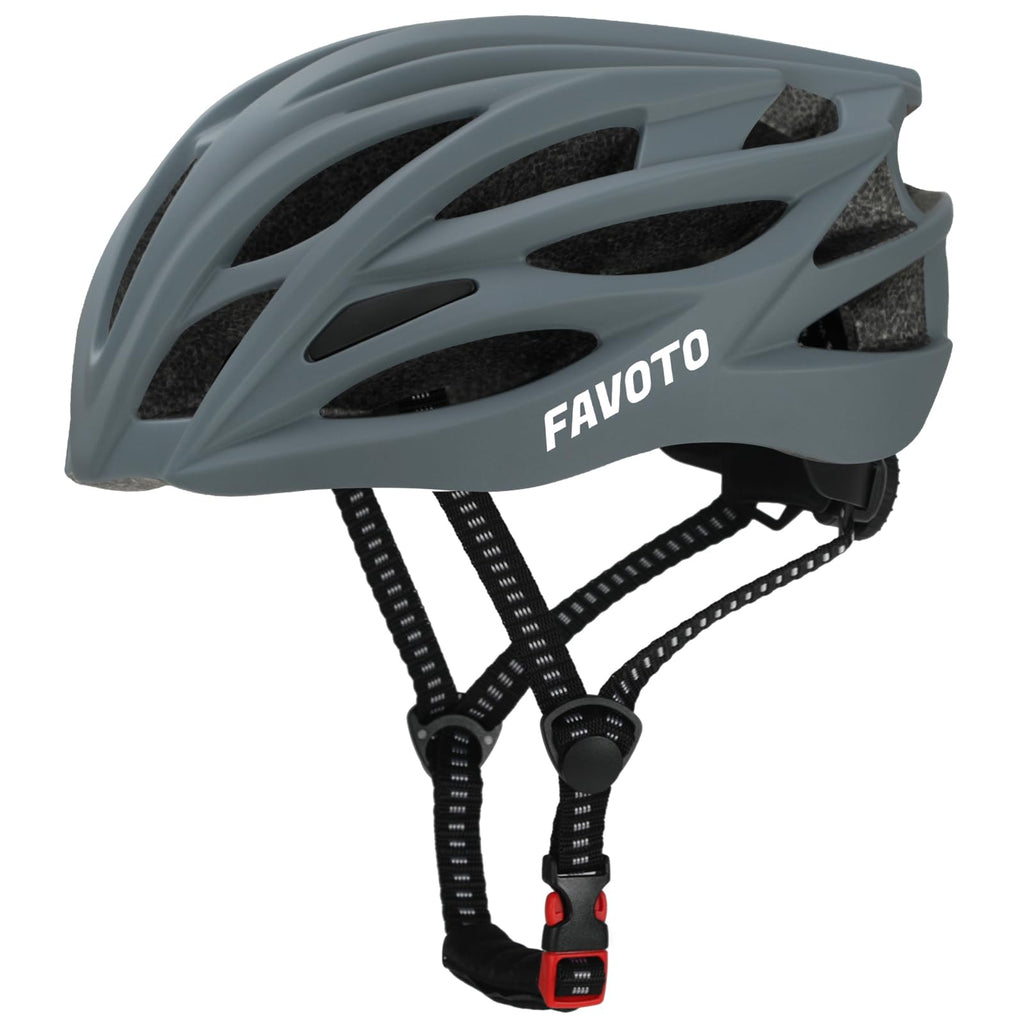 Favoto Bike Helmet for Adult Commute & Road Cycling, Lightweight 27-Vent