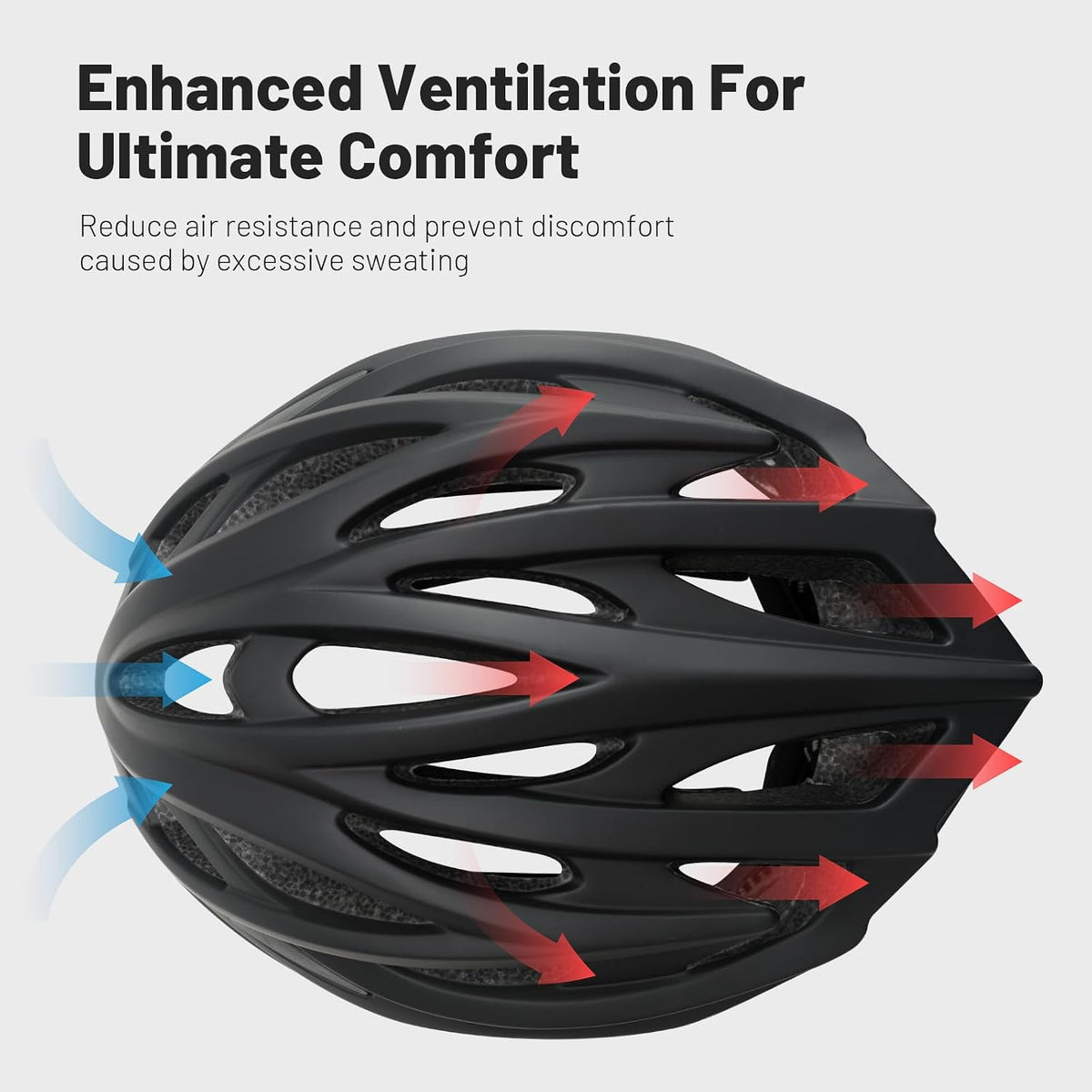 Favoto Bike Helmet for Adult Commute & Road Cycling, Lightweight 27-Vent