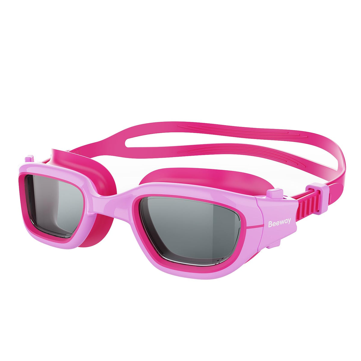 BEEWAY Kids Swimming Goggles for Boys Girls Age 6-14 Anti Fog & Leak Proof