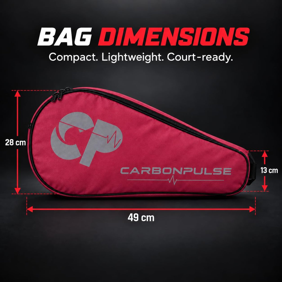 Padel Racket Bag for Adults – Single Padel Racket Cover