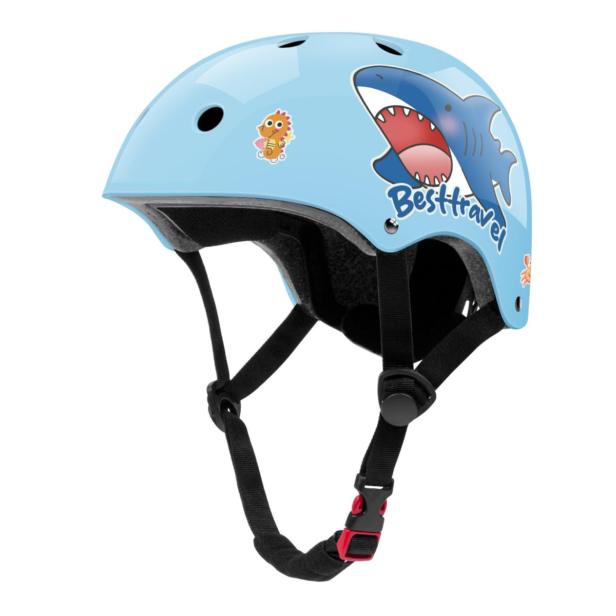 Besttravel Kids Helmet, Toddler Helmet Adjustable Toddler Bike Helmet Ages 3-8 Years Old Boys Girls Multi-Sports Safety