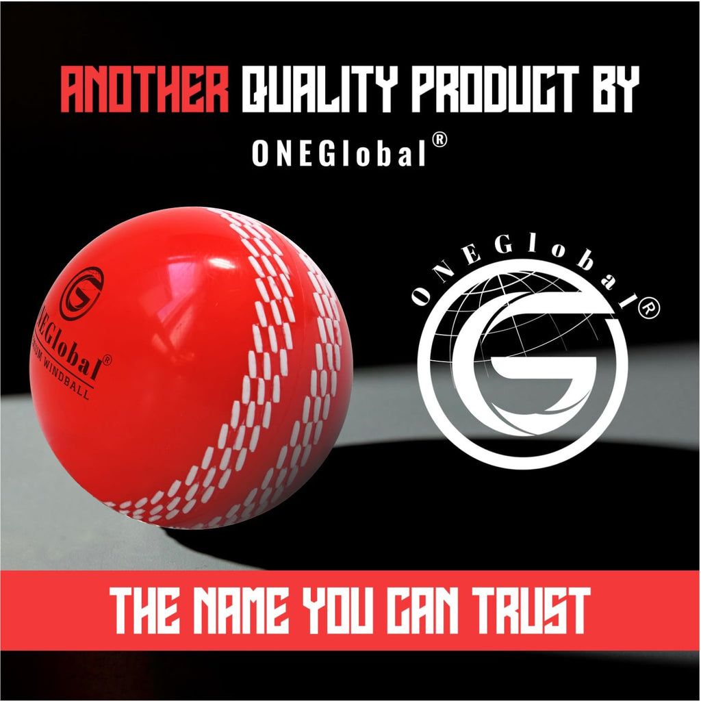 Premium Windball Soft Cricket Ball with Colour Seam | Wind Ball for Outdoor & Indoor Practice, Coaching, Garden & Beach Games
