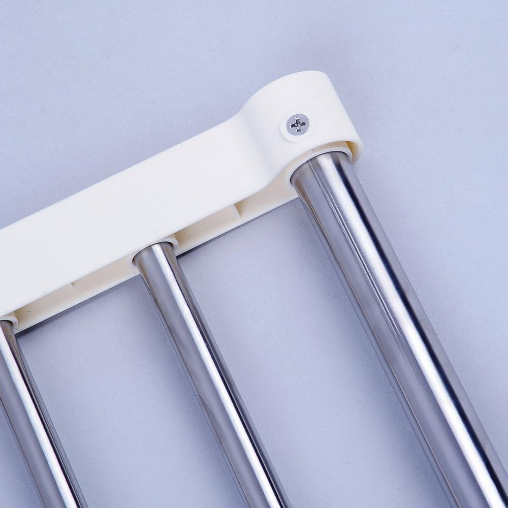 Extendable Closet Shelf Divider 40-60cm Heavy Duty Wardrobe Organiser