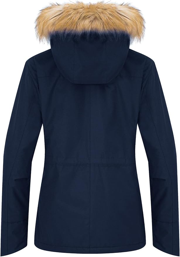 Womens Jacket Waterproof Winter Coat Ski Snowboarding Size S Wantdo