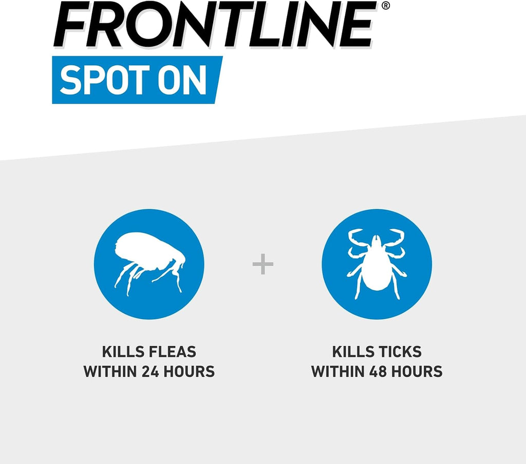 FRONTLINE Spot On Flea & Tick Treatment for Cats - 6 Pipettes