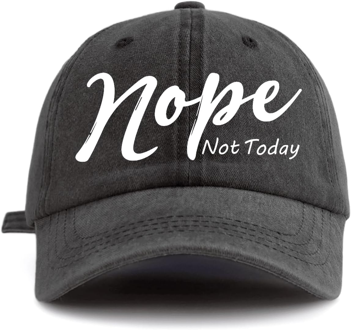 1 pc Print Washed Baseball Cap, Classic Casual Soft Sweatband，Adjustable Size，Suitable for Outdoor Sports Daily Wear