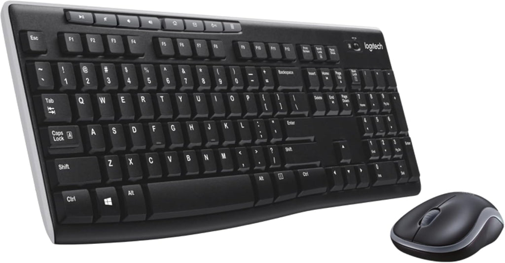 Logitech MK270 Wireless Keyboard and Mouse Combo for Windows