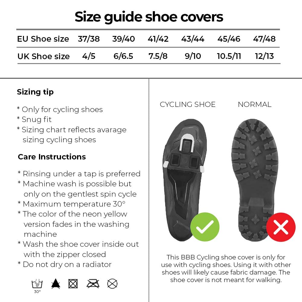 BBB Heavy Duty OSS Winter Cycle Over shoes reflective warm insulated - Black