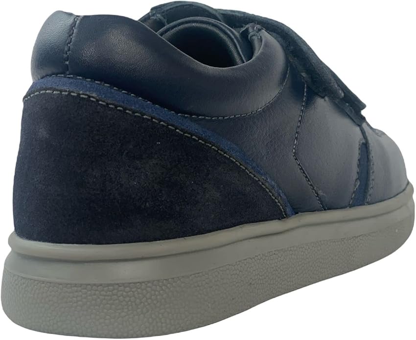 Boys Leather Trainer Shoes Double Strap UK 3 EU 36 Comfortable Tritt Ryna