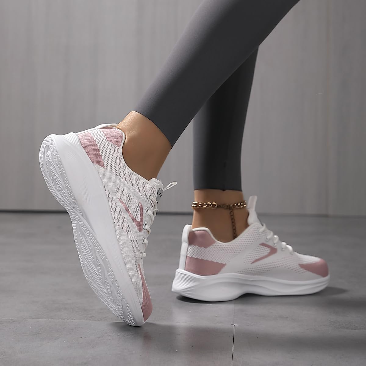 Women's Athletic Running Shoes Fashion Sport Gym Walking Shoes Jogging Tennis Fitness Sneaker