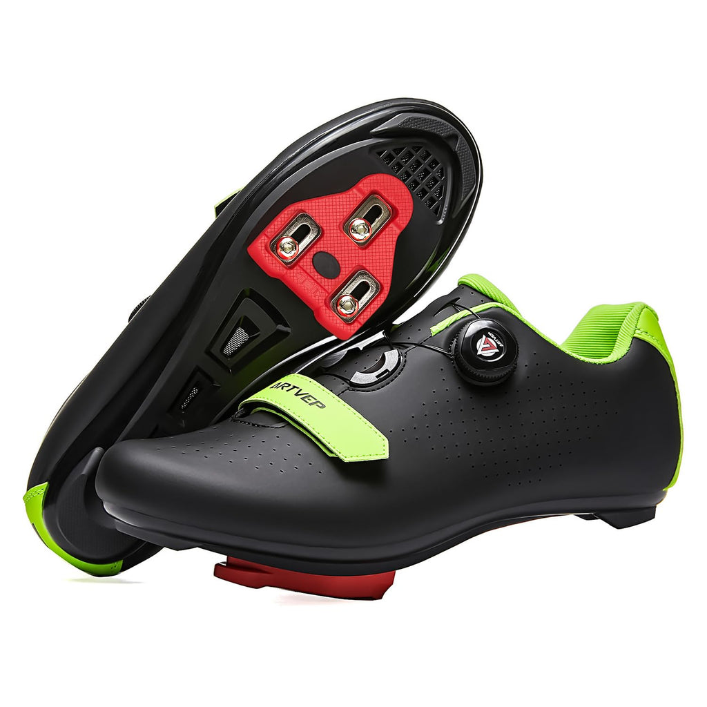Women's Cycling Shoes for Men Road Bike Shoes Compatible with SPD and Delta Pedal Block Peloton Breathable Bicycle Shoes