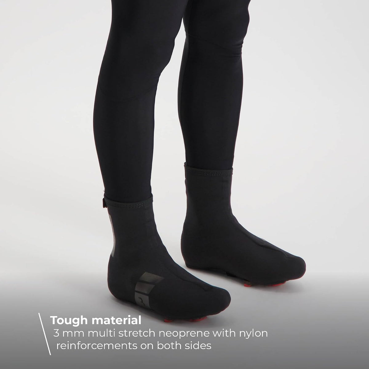 BBB Heavy Duty OSS Winter Cycle Over shoes reflective warm insulated - Black