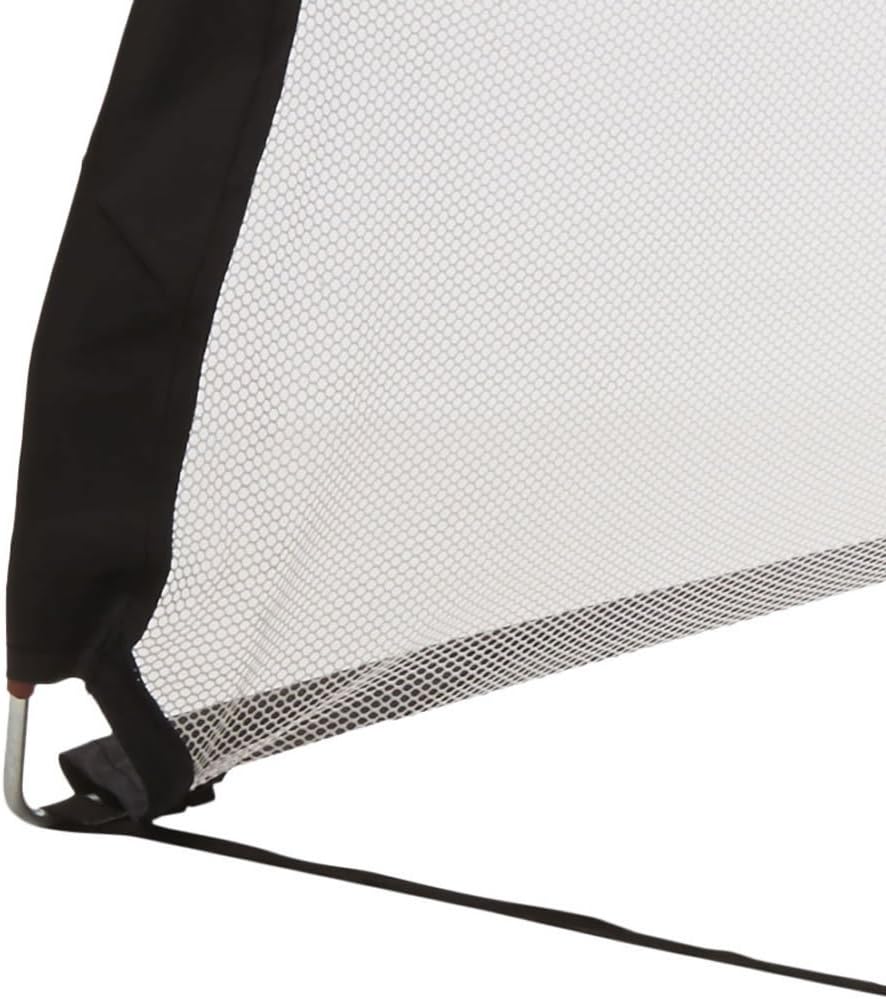 Ram Cricket pop-up ball stop net. Quick setup, portable for multi-sport use