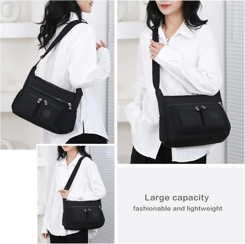 Crossbody Bags for Women Shoulder Handbag Roomy Multiple Pockets Bag Ladies Crossbody