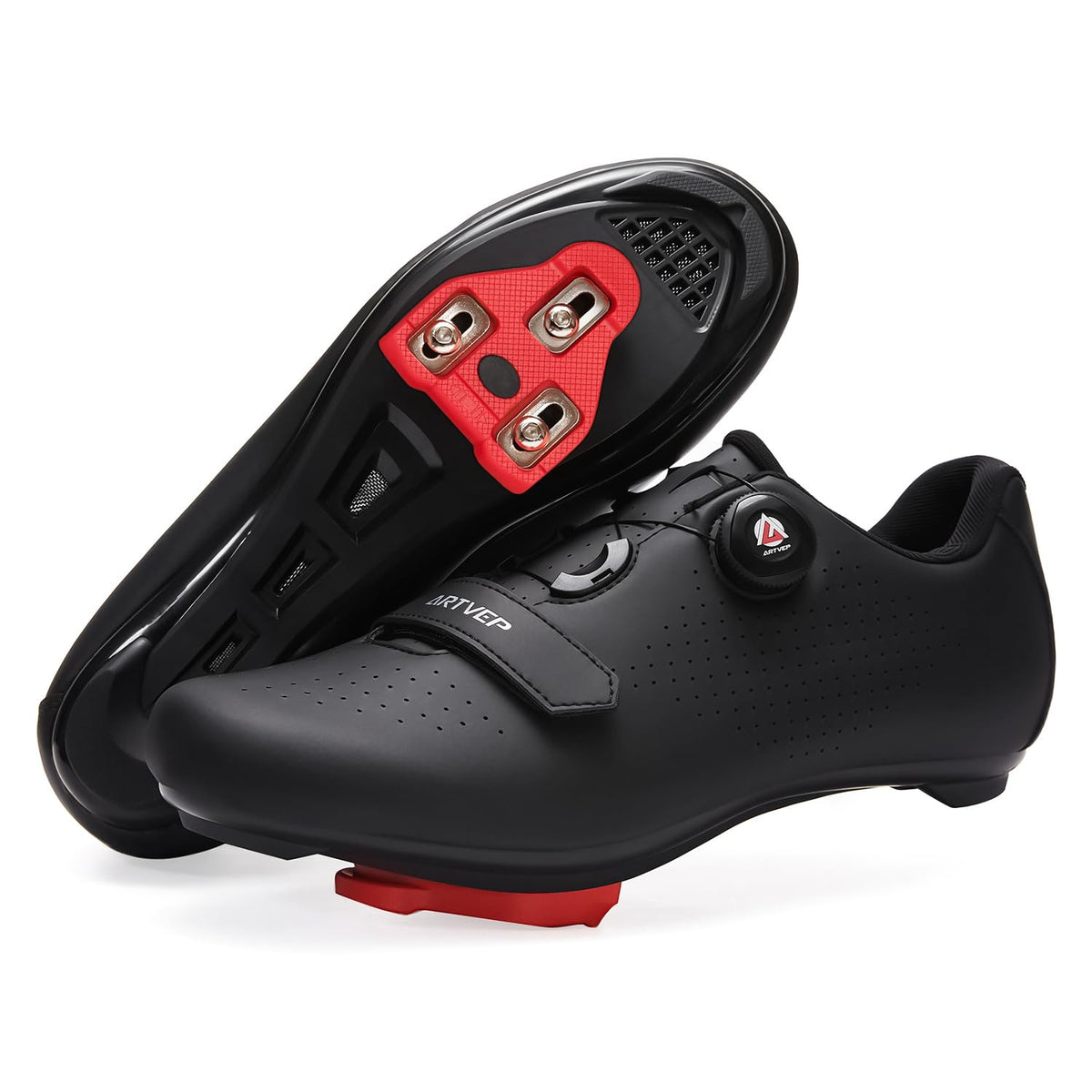 Women's Cycling Shoes for Men Road Bike Shoes Compatible with SPD and Delta Pedal Block Peloton Breathable Bicycle Shoes