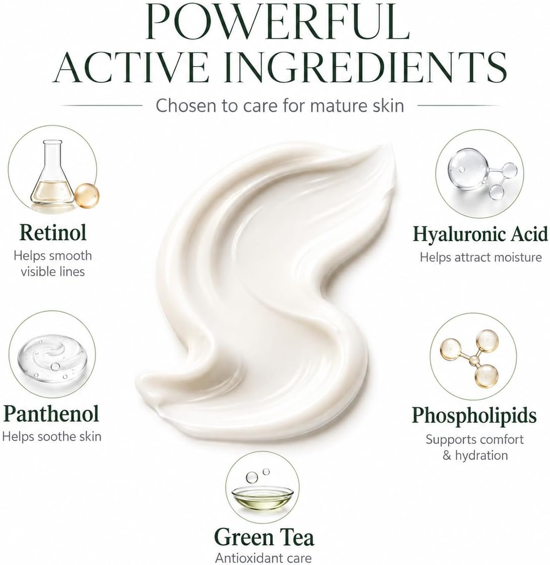 Kleem Organics Pro Collagen Anti Wrinkle Retinol Cream for Face
