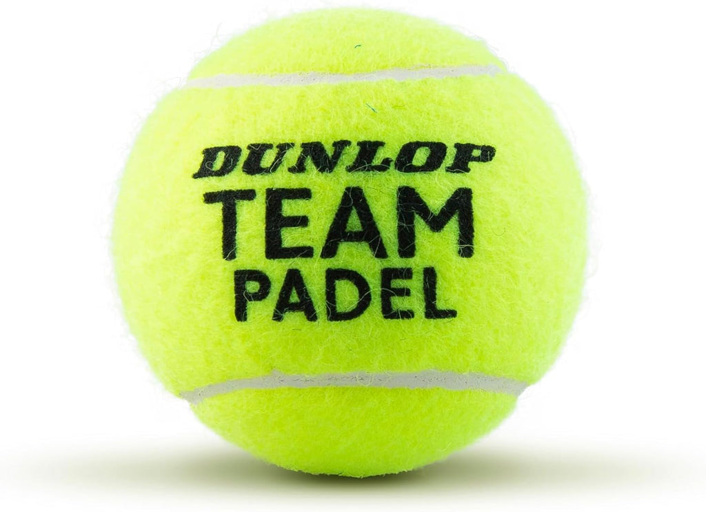 Dunlop Padel Balls Team Padel, 3 Balls