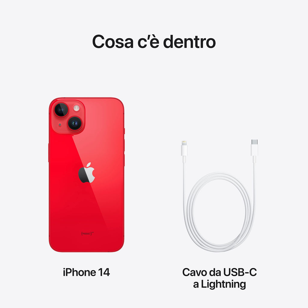 Apple iPhone 14, 128GB, Starlight (Renewed)