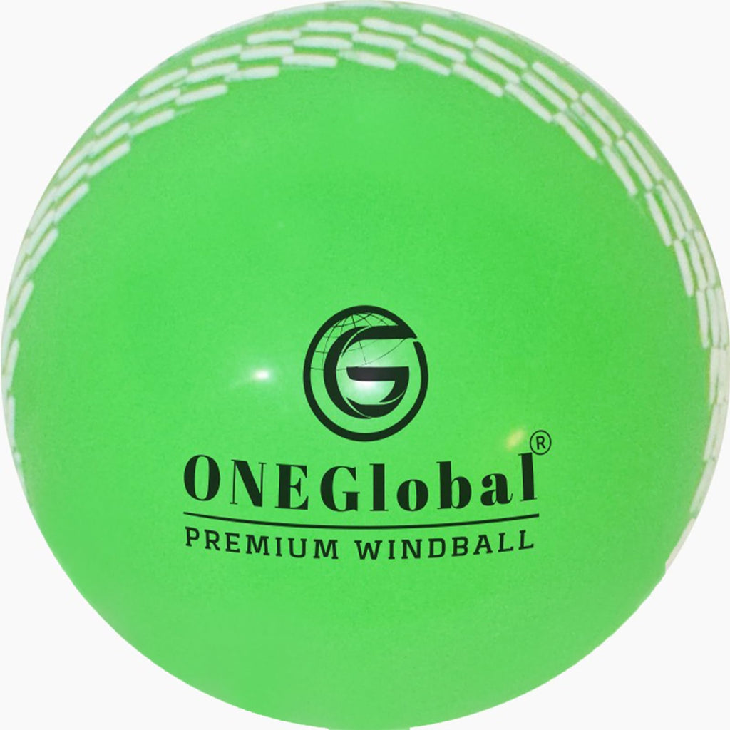 Premium Windball Soft Cricket Ball with Colour Seam | Wind Ball for Outdoor & Indoor Practice, Coaching, Garden & Beach Games