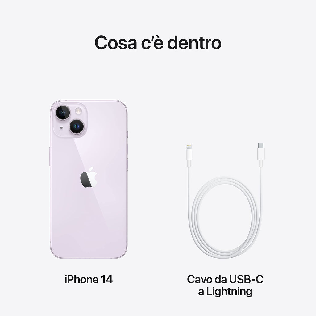 Apple iPhone 14, 128GB, Starlight (Renewed)
