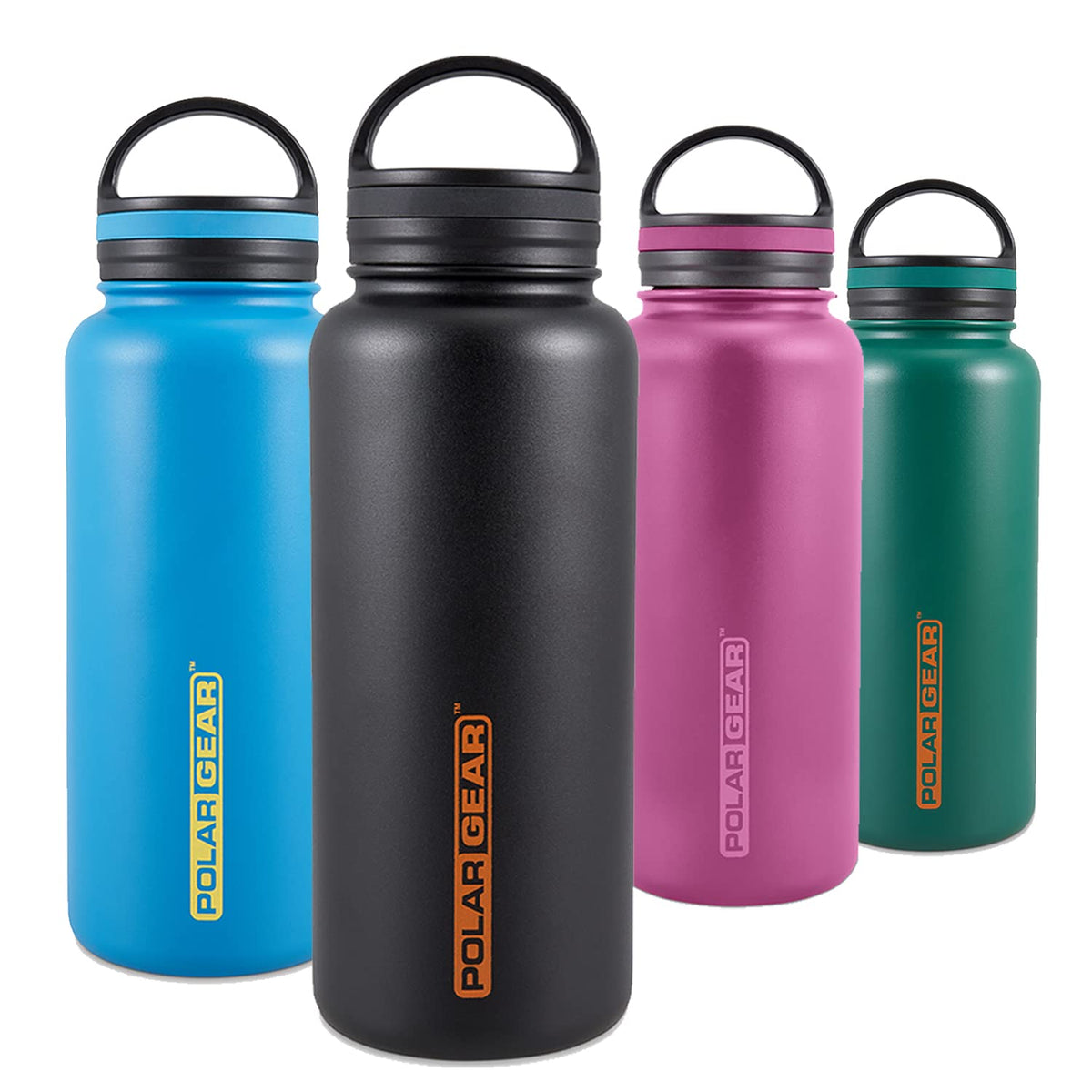 Polar Gear Insulated Water Bottle with Flip Straw - 800ml Wine
