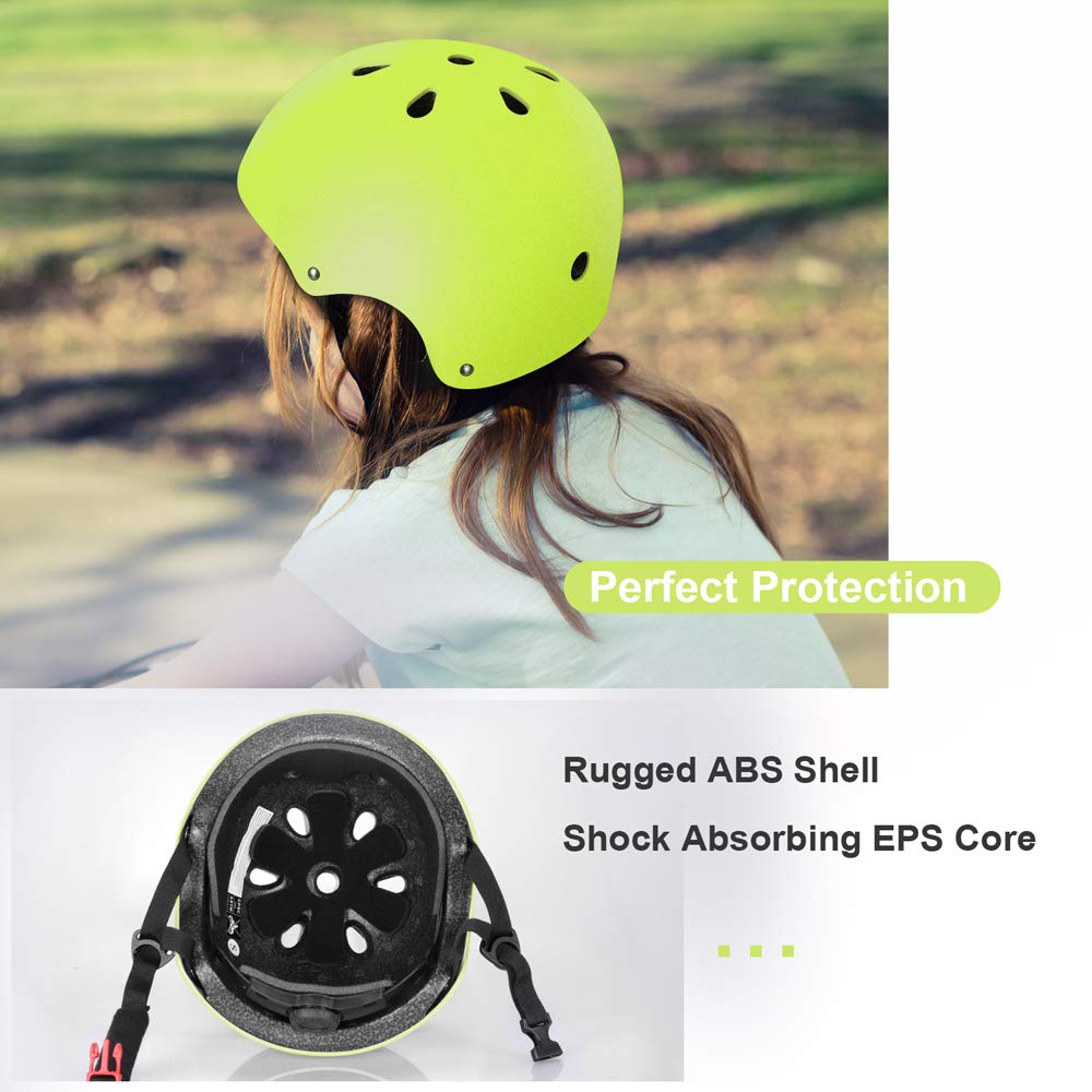 Besttravel Kids Helmet, Toddler Helmet Adjustable Toddler Bike Helmet Ages 3-8 Years Old Boys Girls Multi-Sports Safety