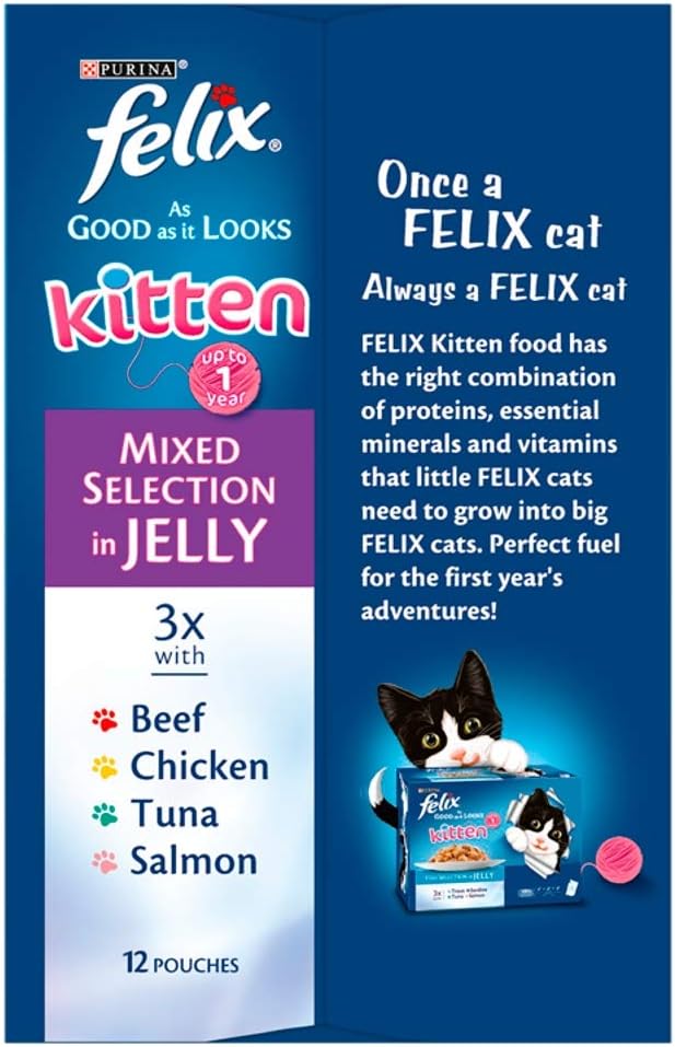 FELIX Doubly Delicious Countryside Selection in Jelly Wet Cat Food 40x85g