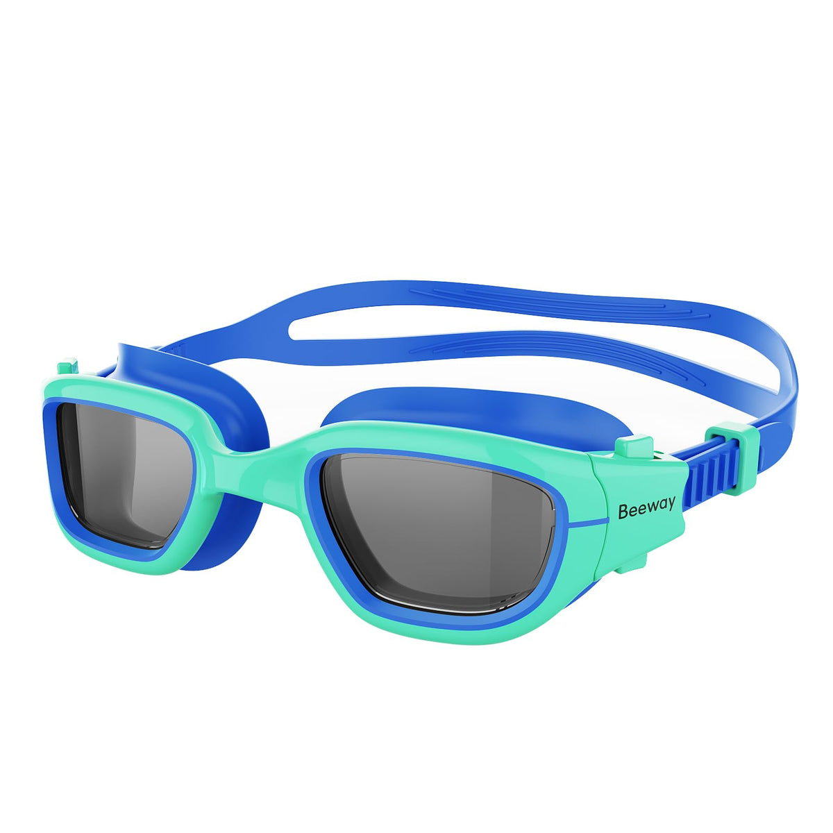 BEEWAY Kids Swimming Goggles for Boys Girls Age 6-14 Anti Fog & Leak Proof