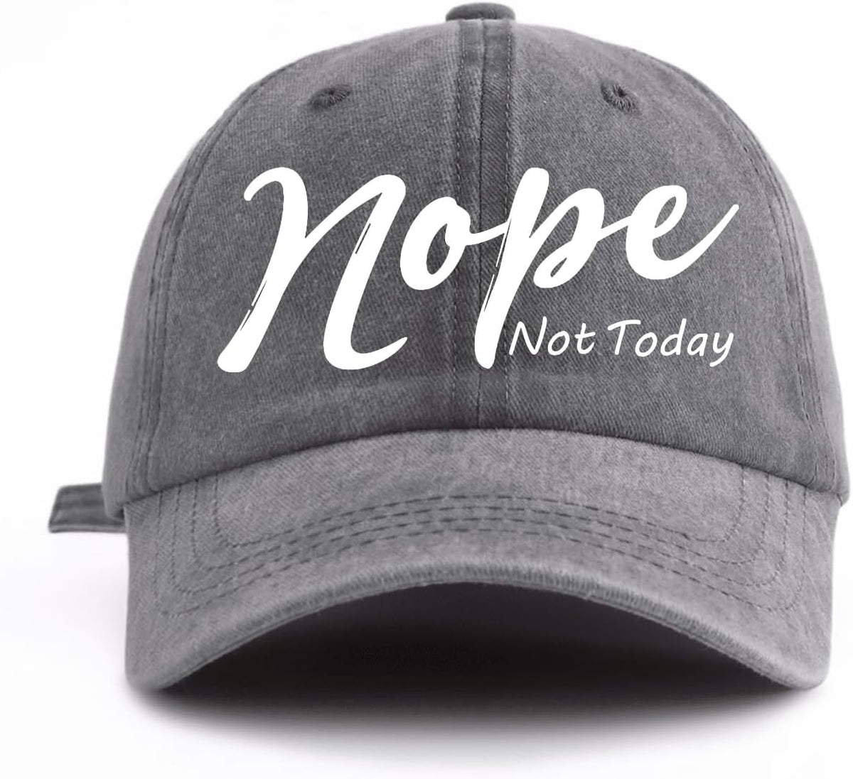 1 pc Print Washed Baseball Cap, Classic Casual Soft Sweatband，Adjustable Size，Suitable for Outdoor Sports Daily Wear