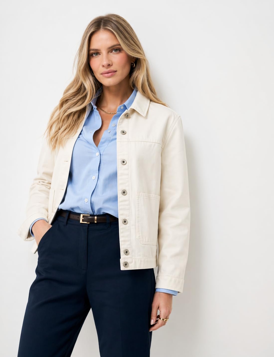 UC Ex High Street Brand Summer Denim Jackets Women, Ladies Button Up Jean Jacket