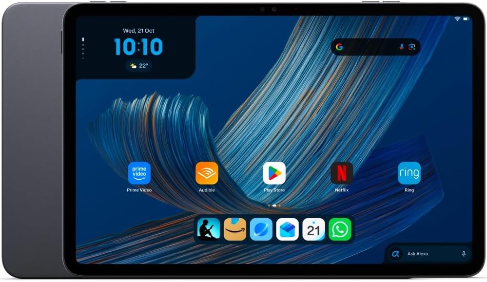 All-new Amazon Alexa Tablet 11, 8GB RAM, 64GB, 11″ stunning 2.5K display, All-day battery, With Google Play, Designed for Alexa+, Graphite