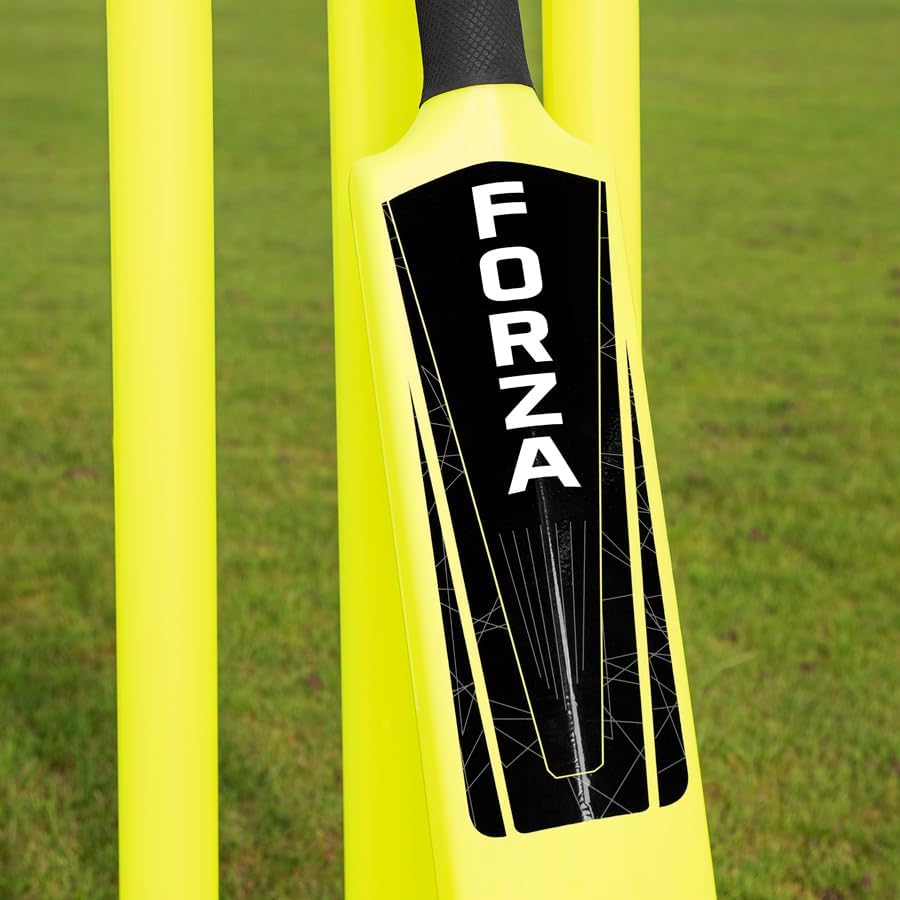 FORZA Garden Cricket Set - Available in 3 Sizes | Full Set or Half Set | Lightweight Cricket Equipment