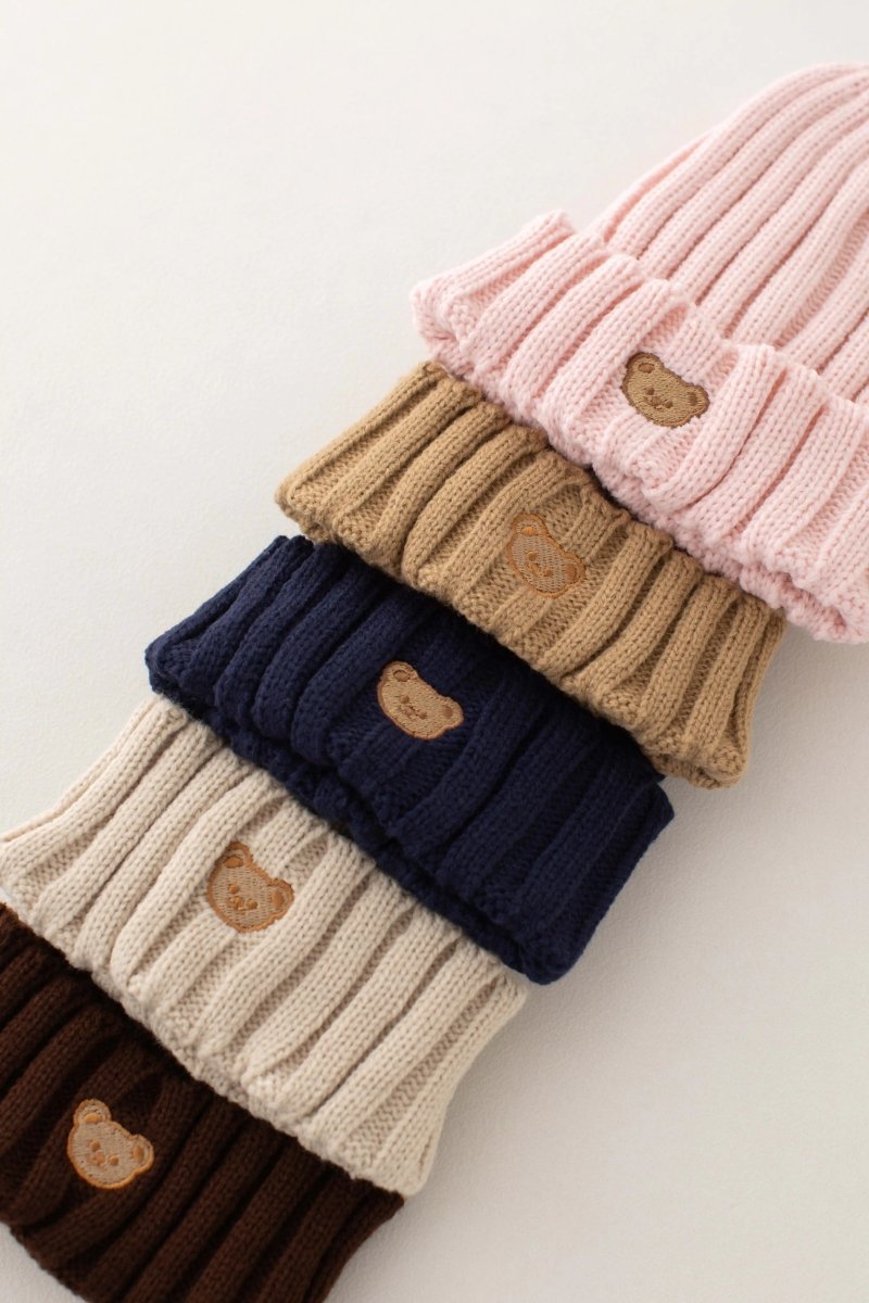 Knitted Bear Beanie