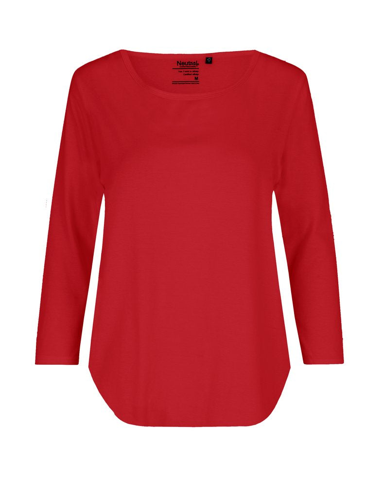 Fairtrade Organic Loose 3/4 Sleeve T-shirt