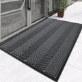 Large Entrance Door Mat 120x180cm Non Slip Washable Thickness of 0.8CM Grey