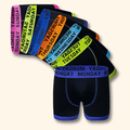 Sock Stack 7 Pack Days Of The Week Mens Boxer Shorts Comfort Fit Cotton Blend