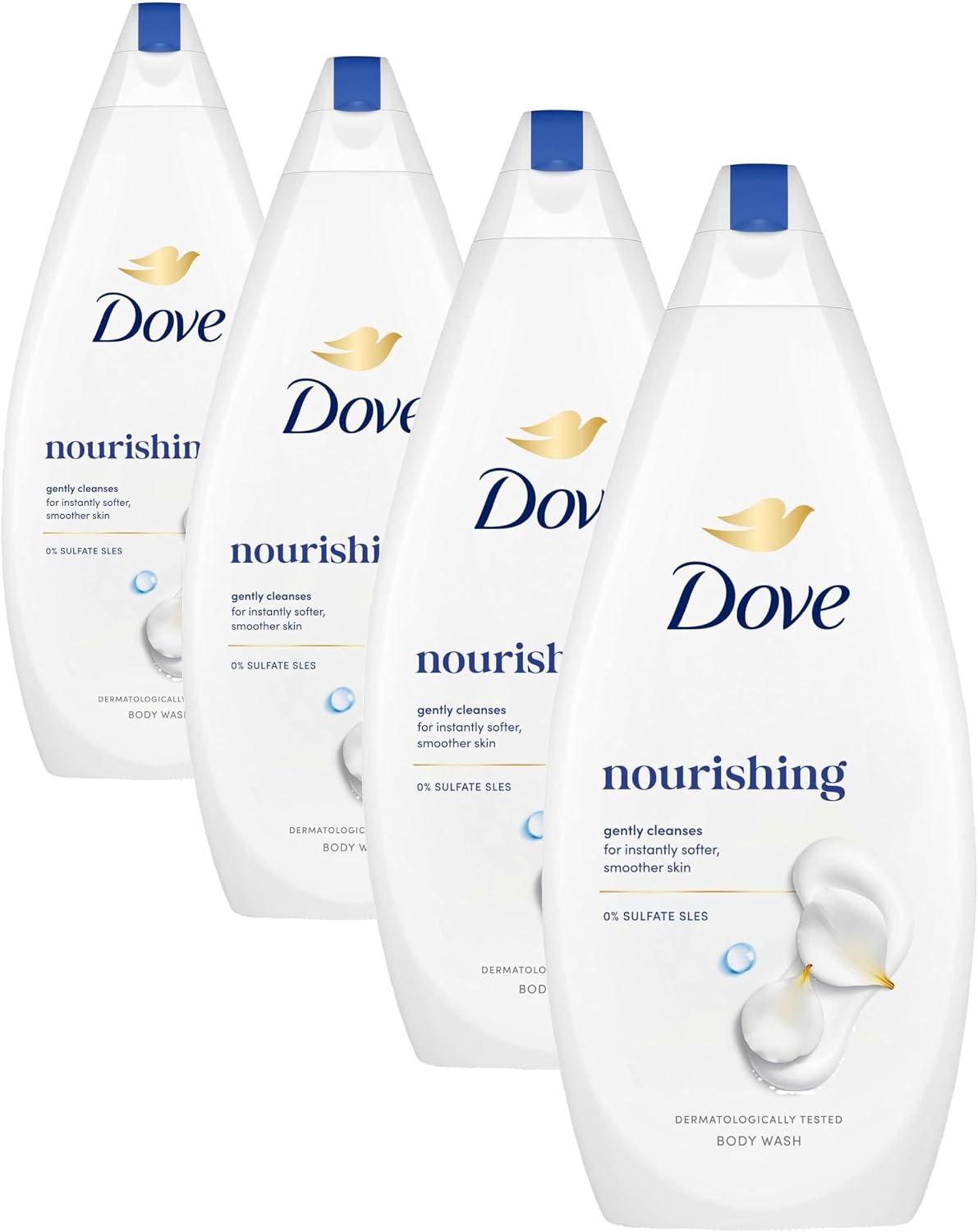 Dove Shower Gel Body Wash Nourishing Cleanser, Sulfate-Free, Vegan 720 ml
