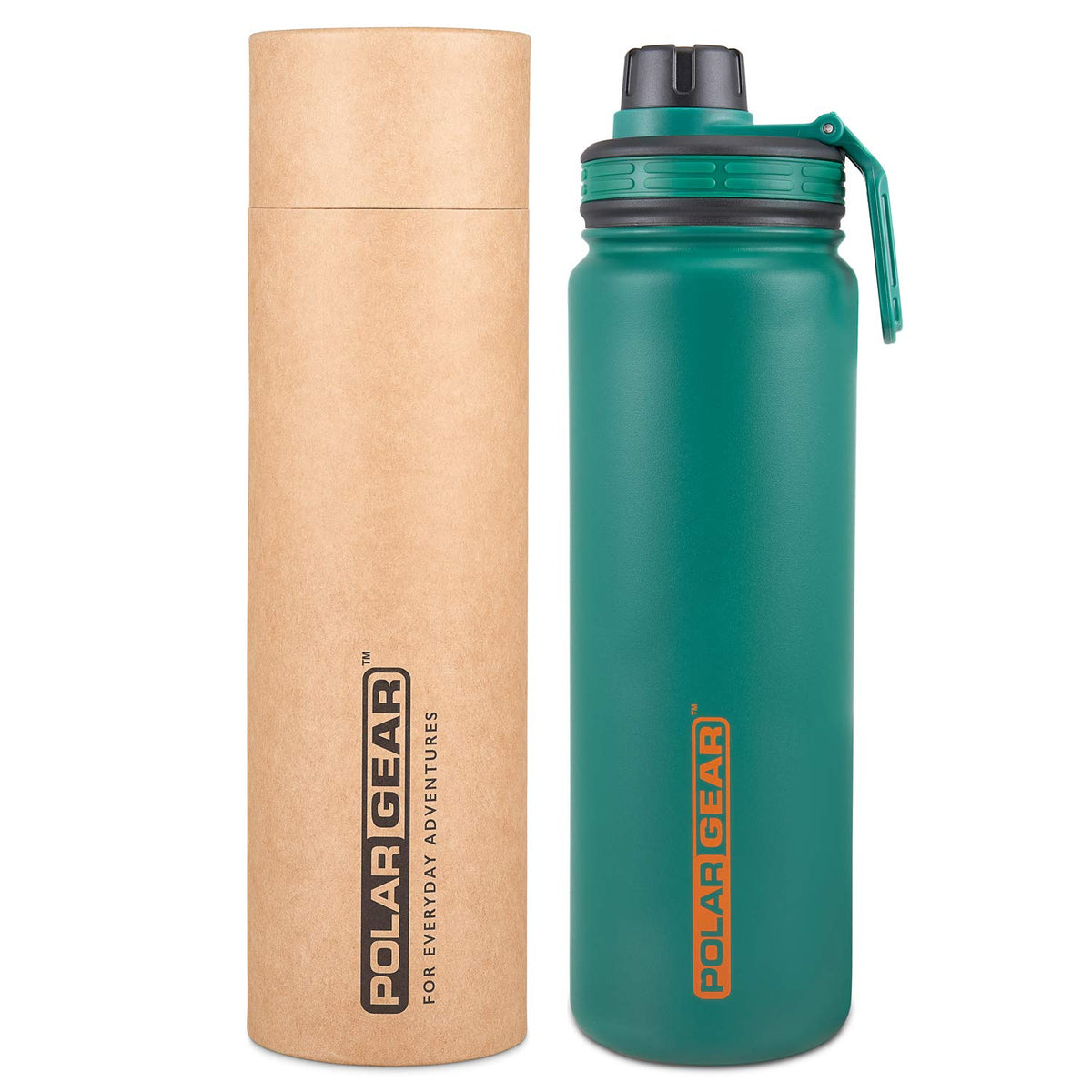 Polar Gear Insulated Water Bottle with Flip Straw - 800ml Wine