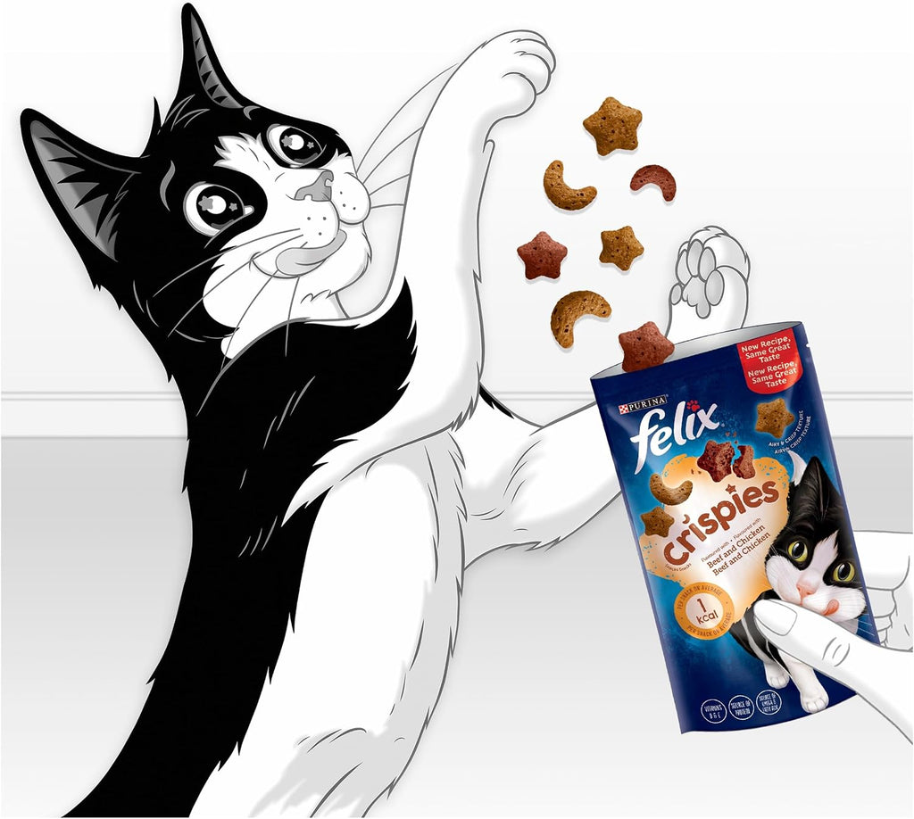 FELIX Soup Tender Strips Farm Selection Wet Cat Food 6x48g (Pack of 8)